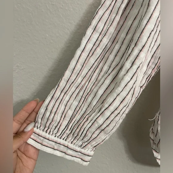 Anthropologie Pilcro Brianna Ruffled Blouse - Picture 7 of 12